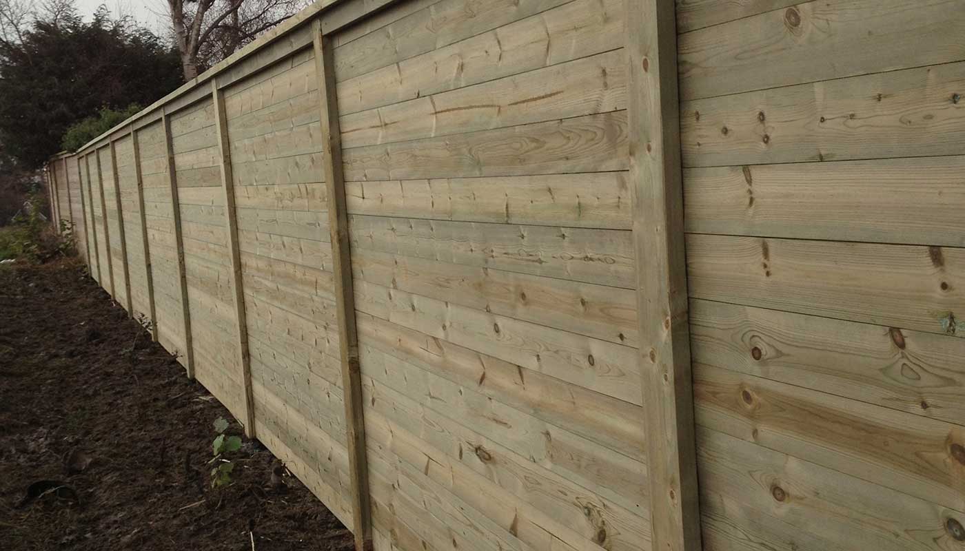 Fencing in Preston, Lancashire