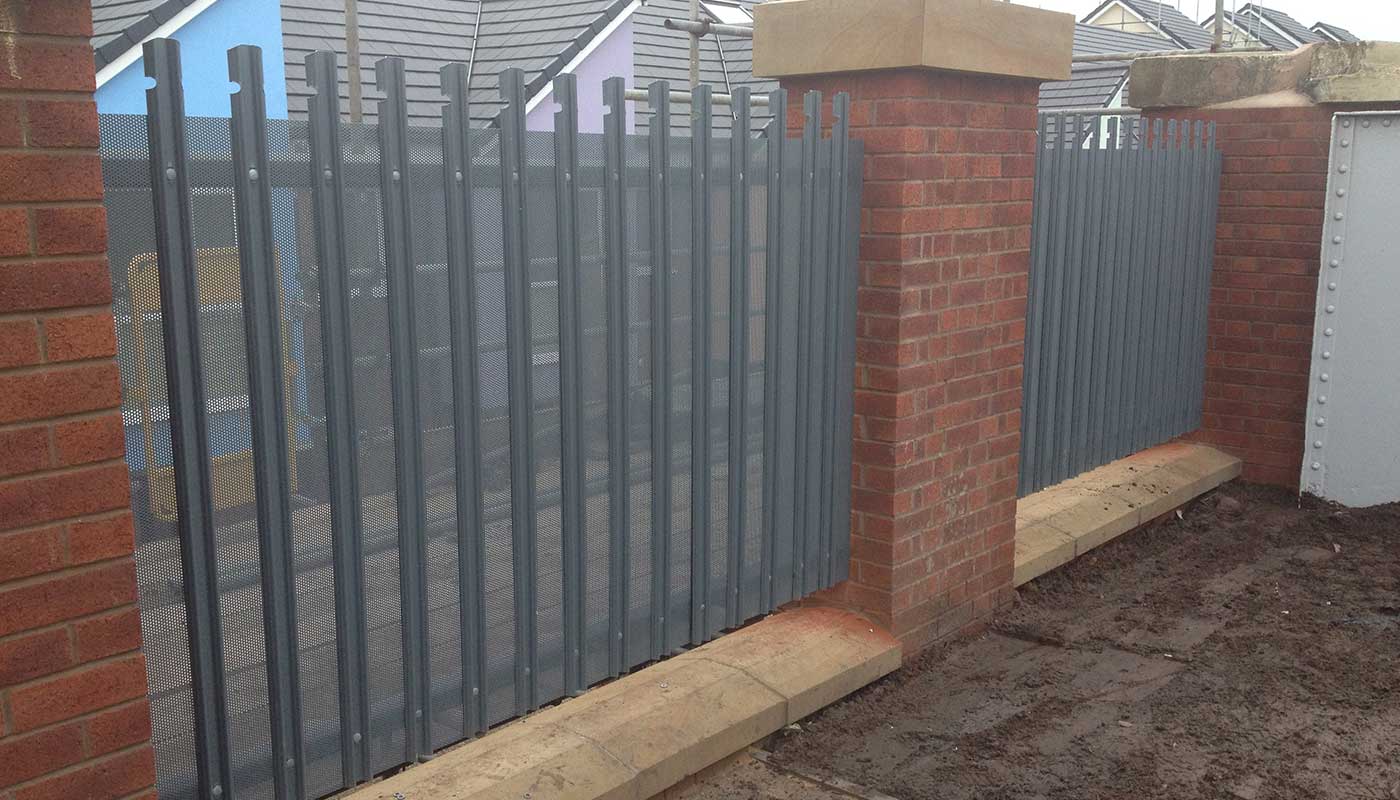 Fencing in Preston, Lancashire