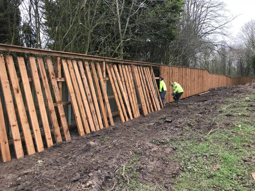 Tree Clearance, Vmesh and Acoustic Fencing Installation Main Photo
